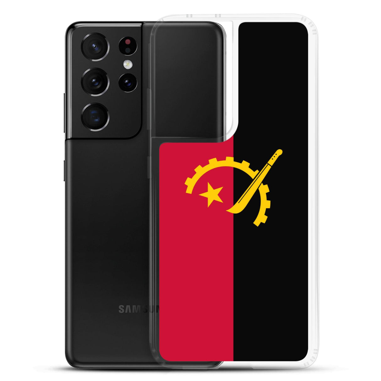 Coque Téléphone Drapeau de l'Angola - Pixelforma