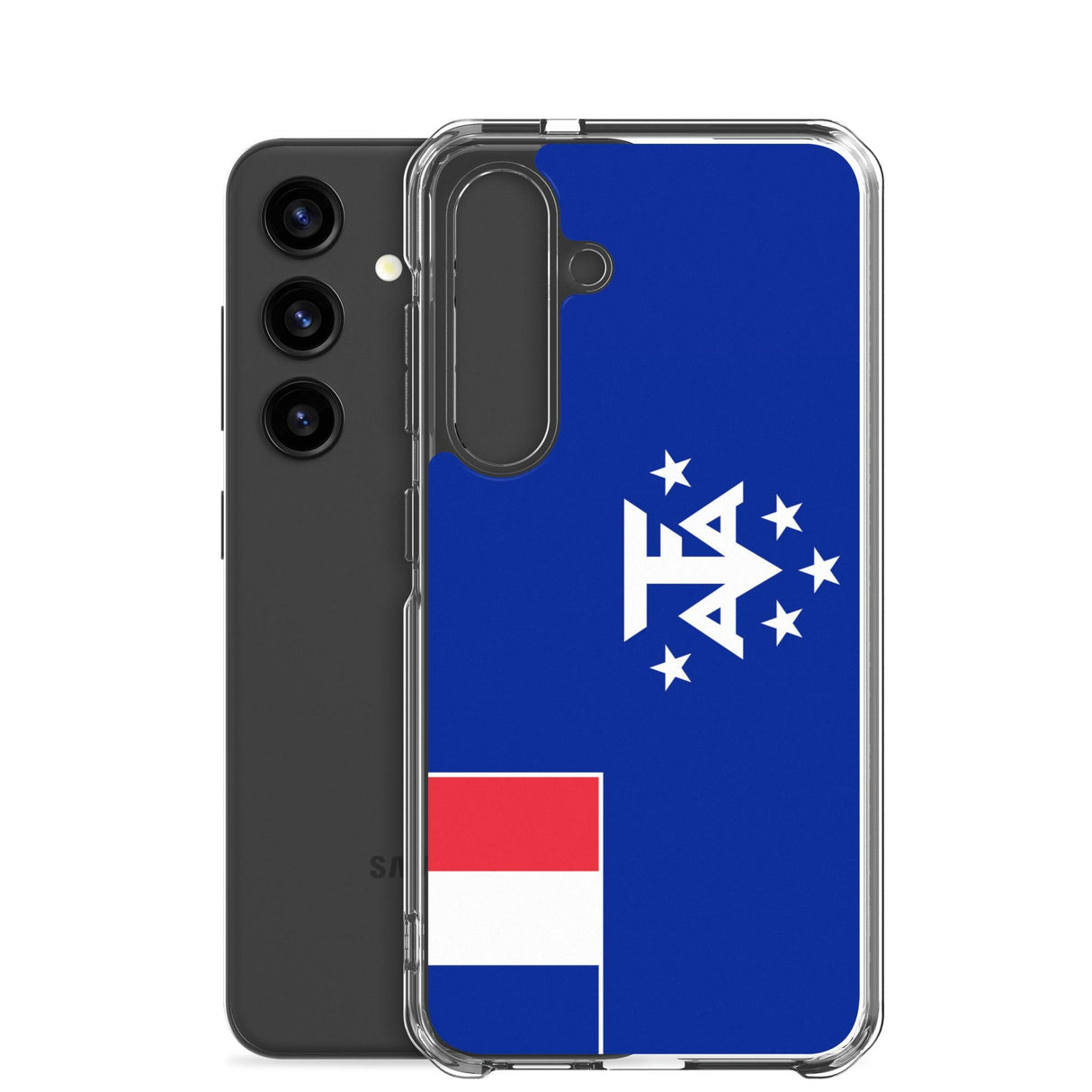 Coque Téléphone Drapeau de l'Antarctique française - Pixelforma