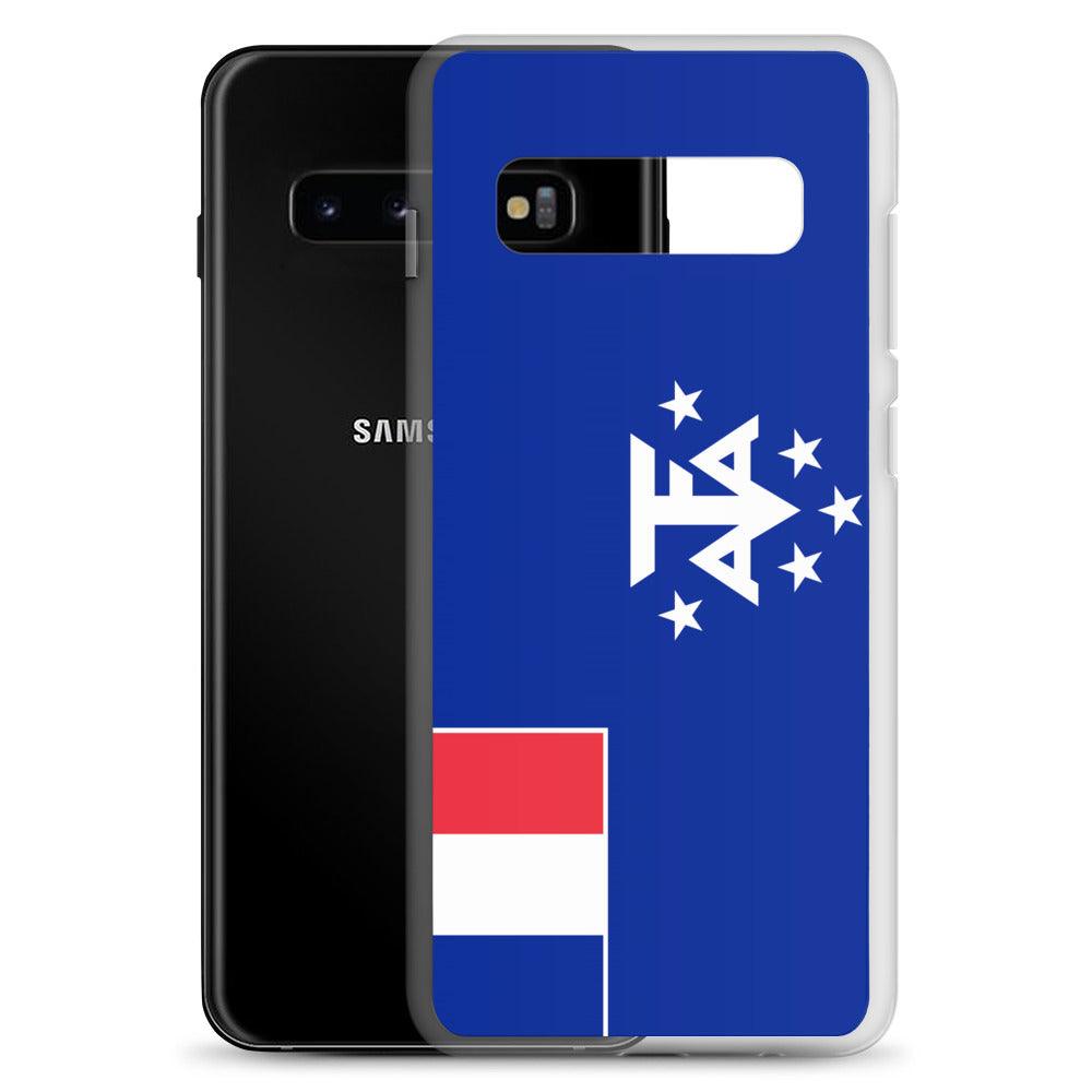 Coque Téléphone Drapeau de l'Antarctique française - Pixelforma