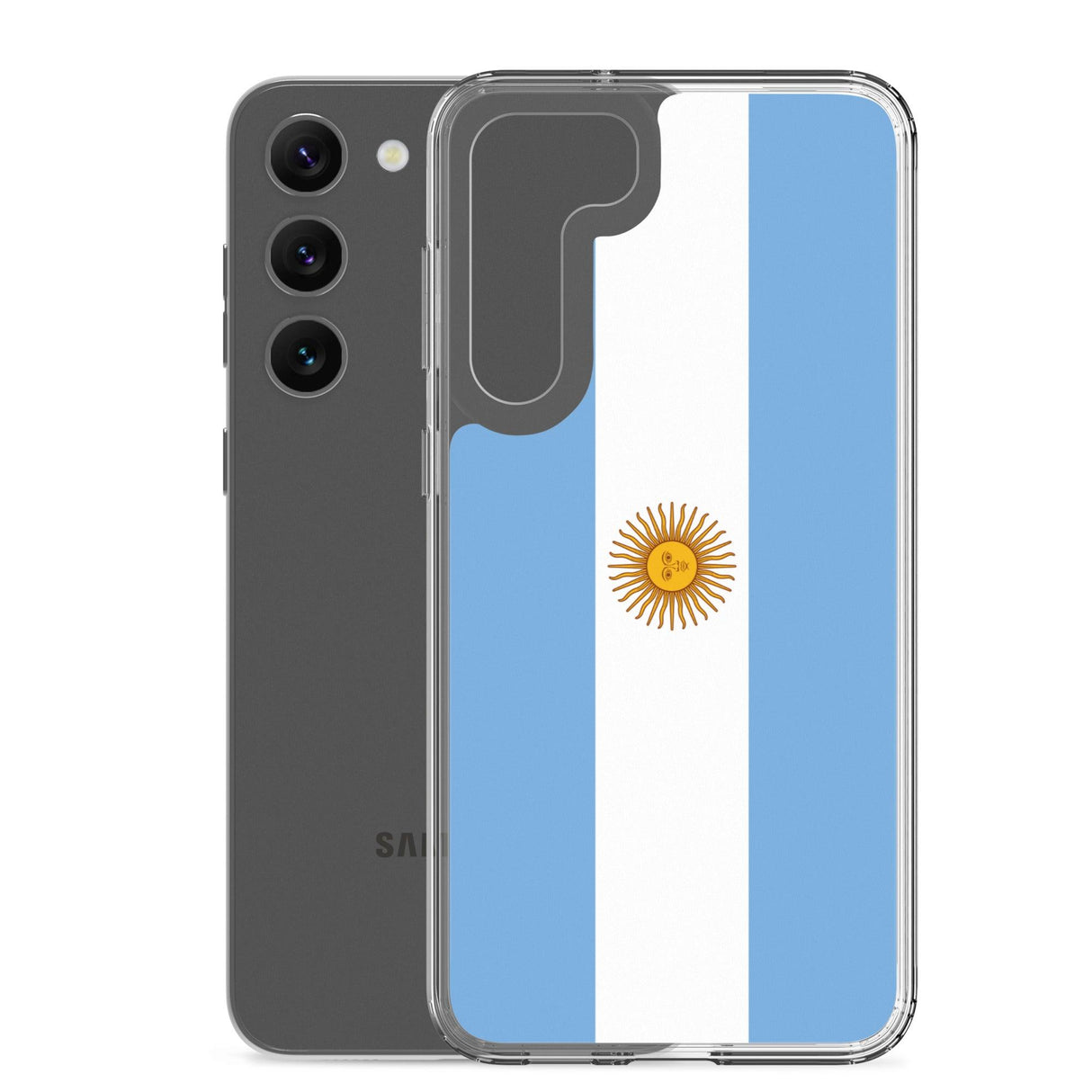 Coque Téléphone Drapeau de l'Argentine - Pixelforma