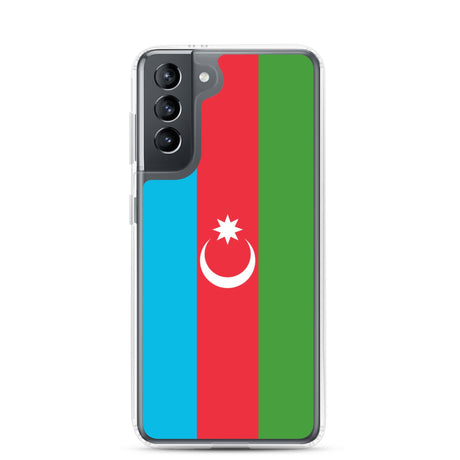 Coque Téléphone Drapeau de l'Azerbaïdjan - Pixelforma