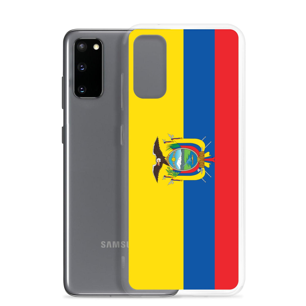 Coque Téléphone Drapeau de l'Équateur - Pixelforma