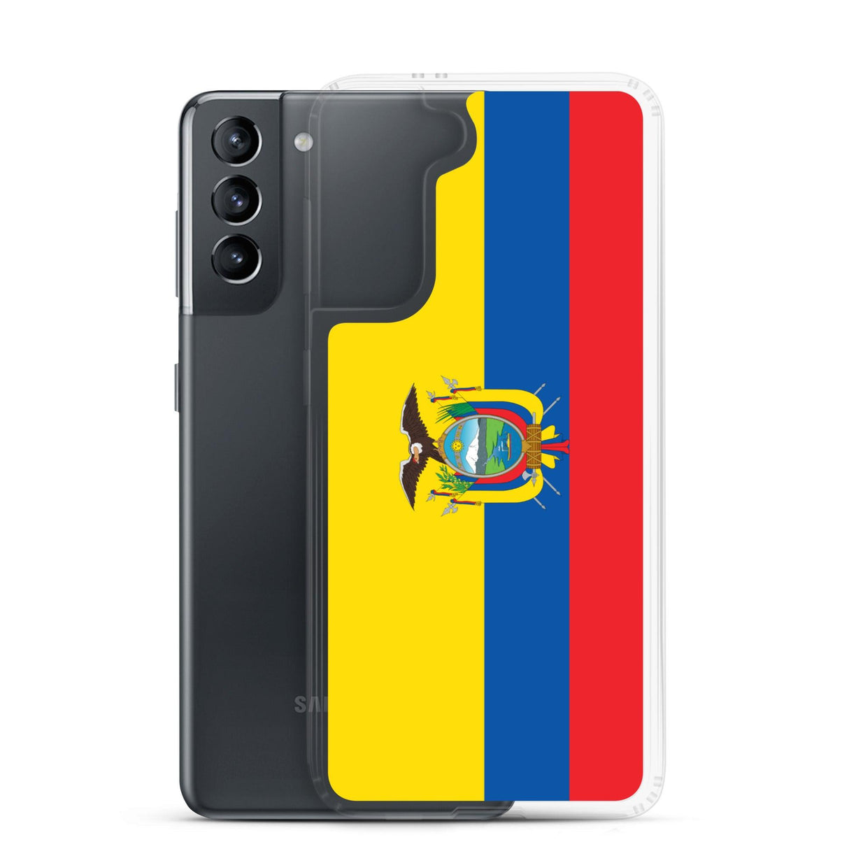 Coque Téléphone Drapeau de l'Équateur - Pixelforma