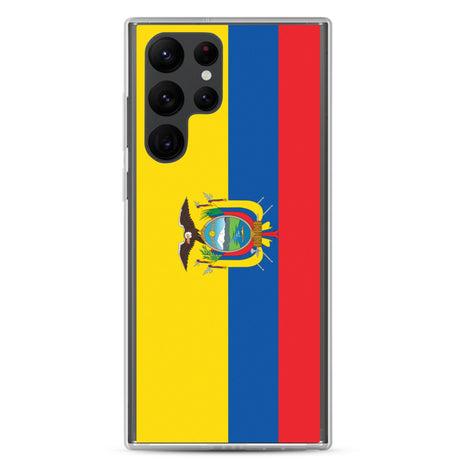 Coque Téléphone Drapeau de l'Équateur - Pixelforma