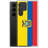 Coque Téléphone Drapeau de l'Équateur - Pixelforma