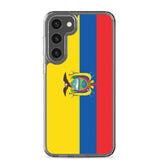 Coque Téléphone Drapeau de l'Équateur - Pixelforma