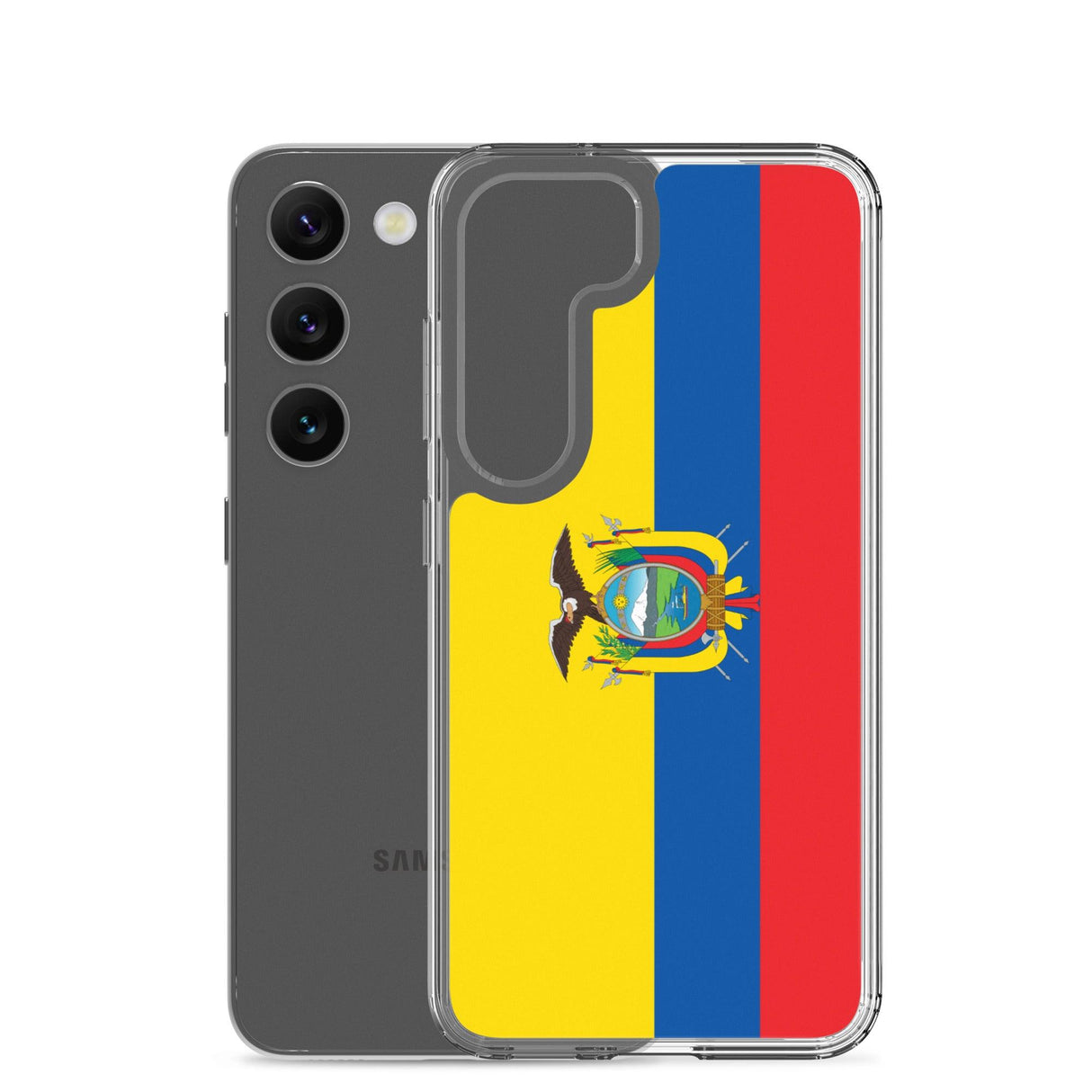 Coque Téléphone Drapeau de l'Équateur - Pixelforma