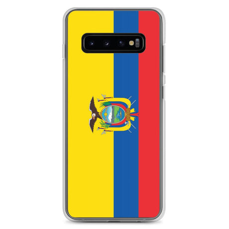 Coque Téléphone Drapeau de l'Équateur - Pixelforma