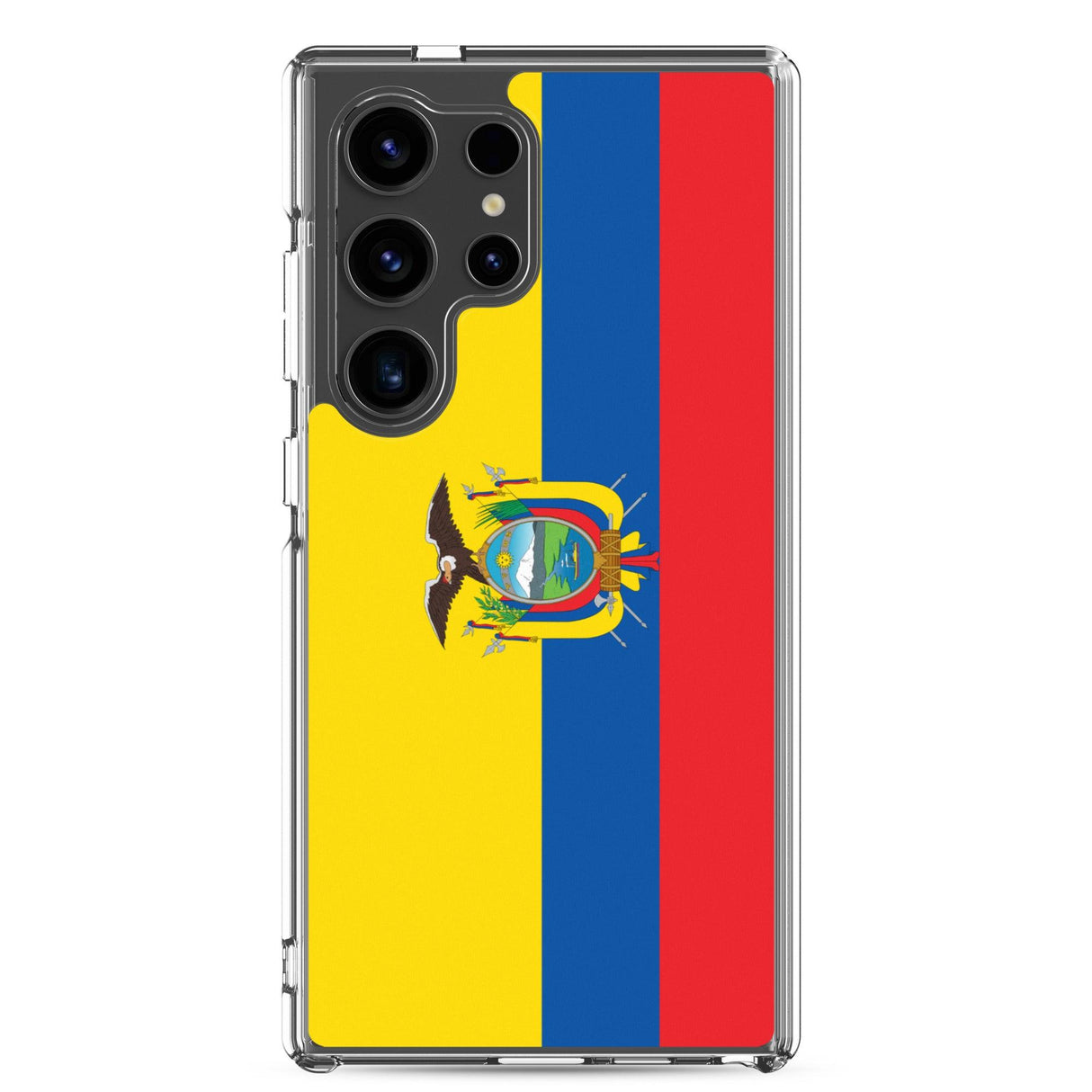 Coque Téléphone Drapeau de l'Équateur - Pixelforma