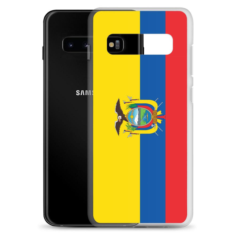 Coque Téléphone Drapeau de l'Équateur - Pixelforma