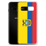 Coque Téléphone Drapeau de l'Équateur - Pixelforma