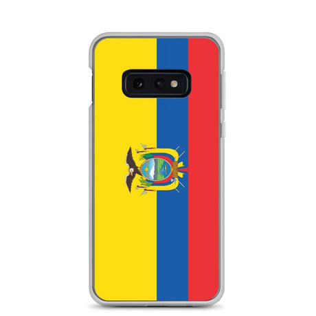 Coque Téléphone Drapeau de l'Équateur - Pixelforma