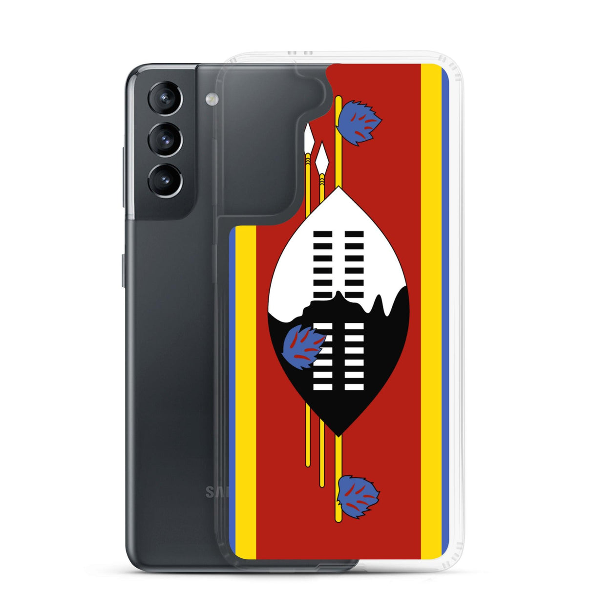 Coque Téléphone Drapeau de l'Eswatini - Pixelforma