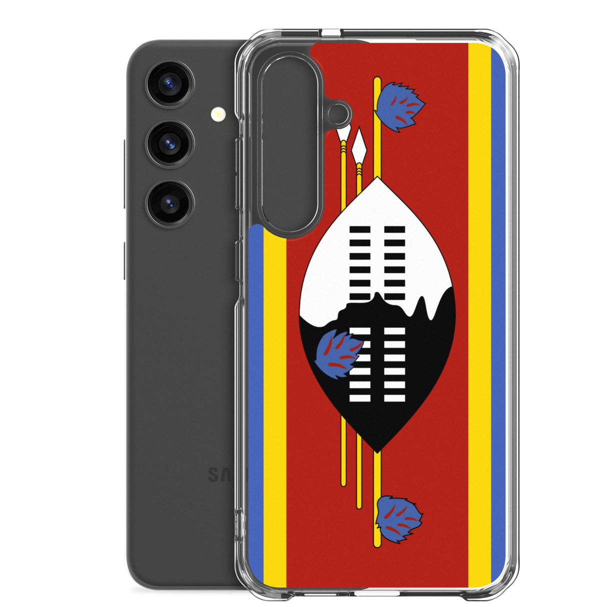 Coque Téléphone Drapeau de l'Eswatini - Pixelforma