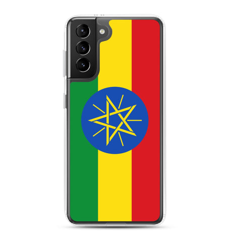 Coque Téléphone Drapeau de l'Éthiopie - Pixelforma