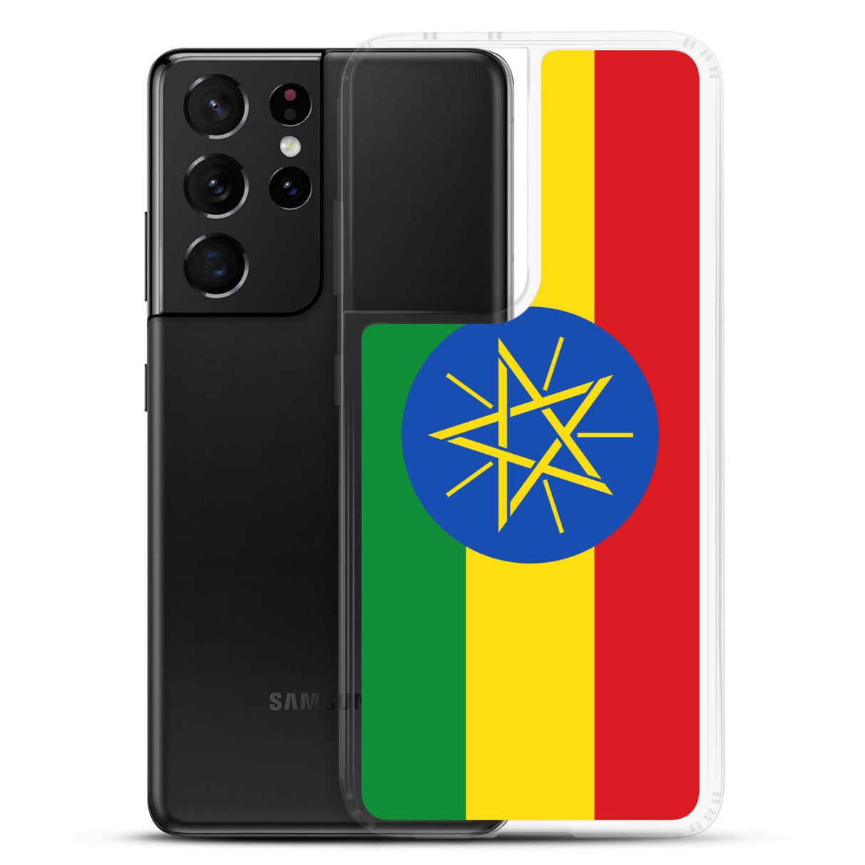 Coque Téléphone Drapeau de l'Éthiopie - Pixelforma