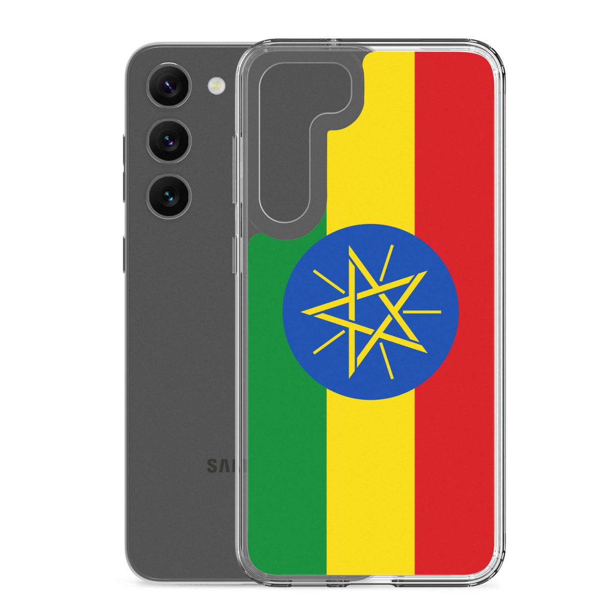 Coque Téléphone Drapeau de l'Éthiopie - Pixelforma