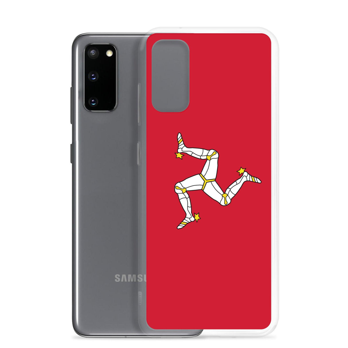 Coque Téléphone Drapeau de l'île de Man - Pixelforma