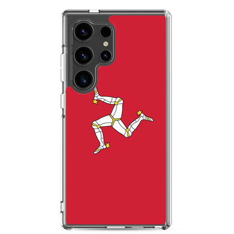 Coque Téléphone Drapeau de l'île de Man - Pixelforma