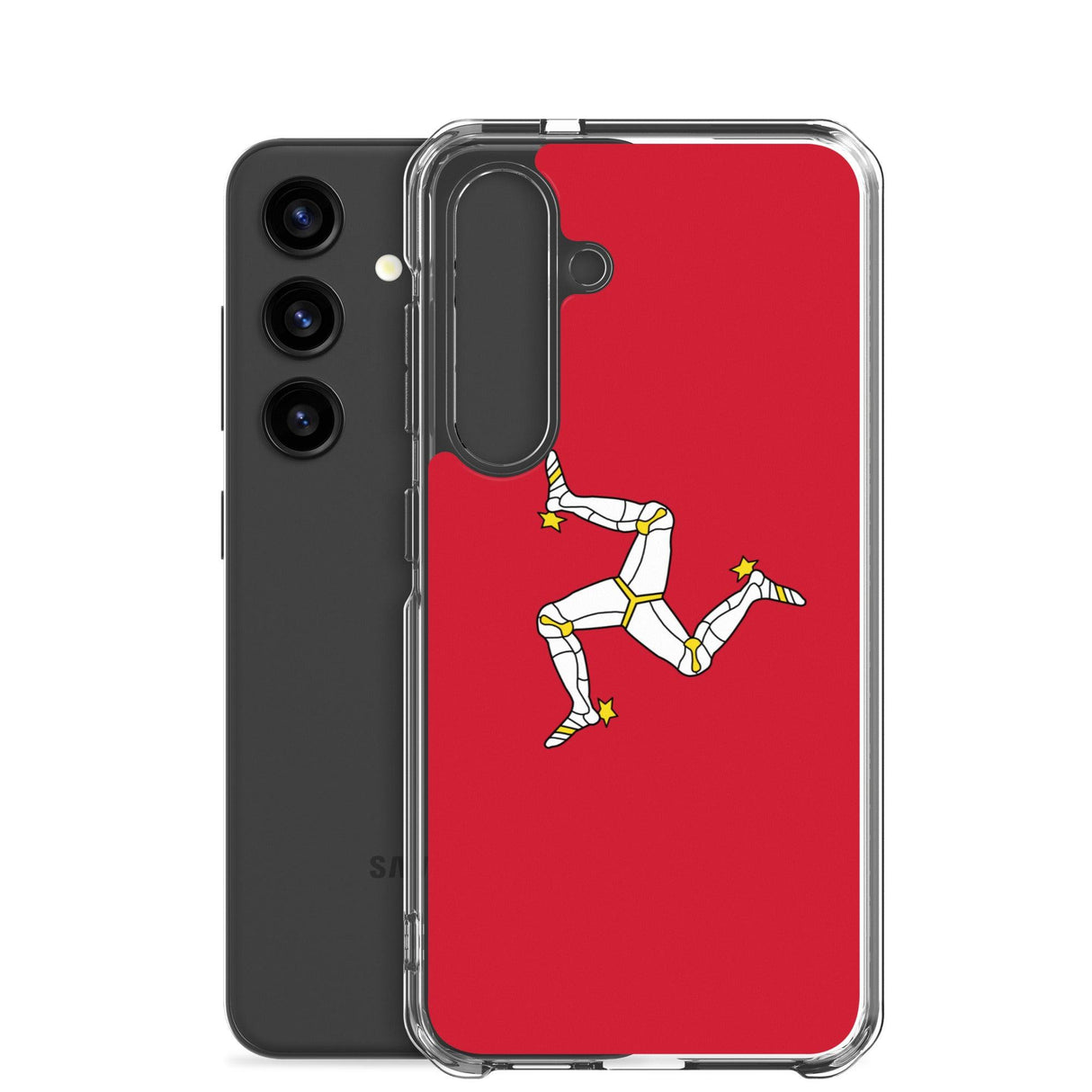 Coque Téléphone Drapeau de l'île de Man - Pixelforma