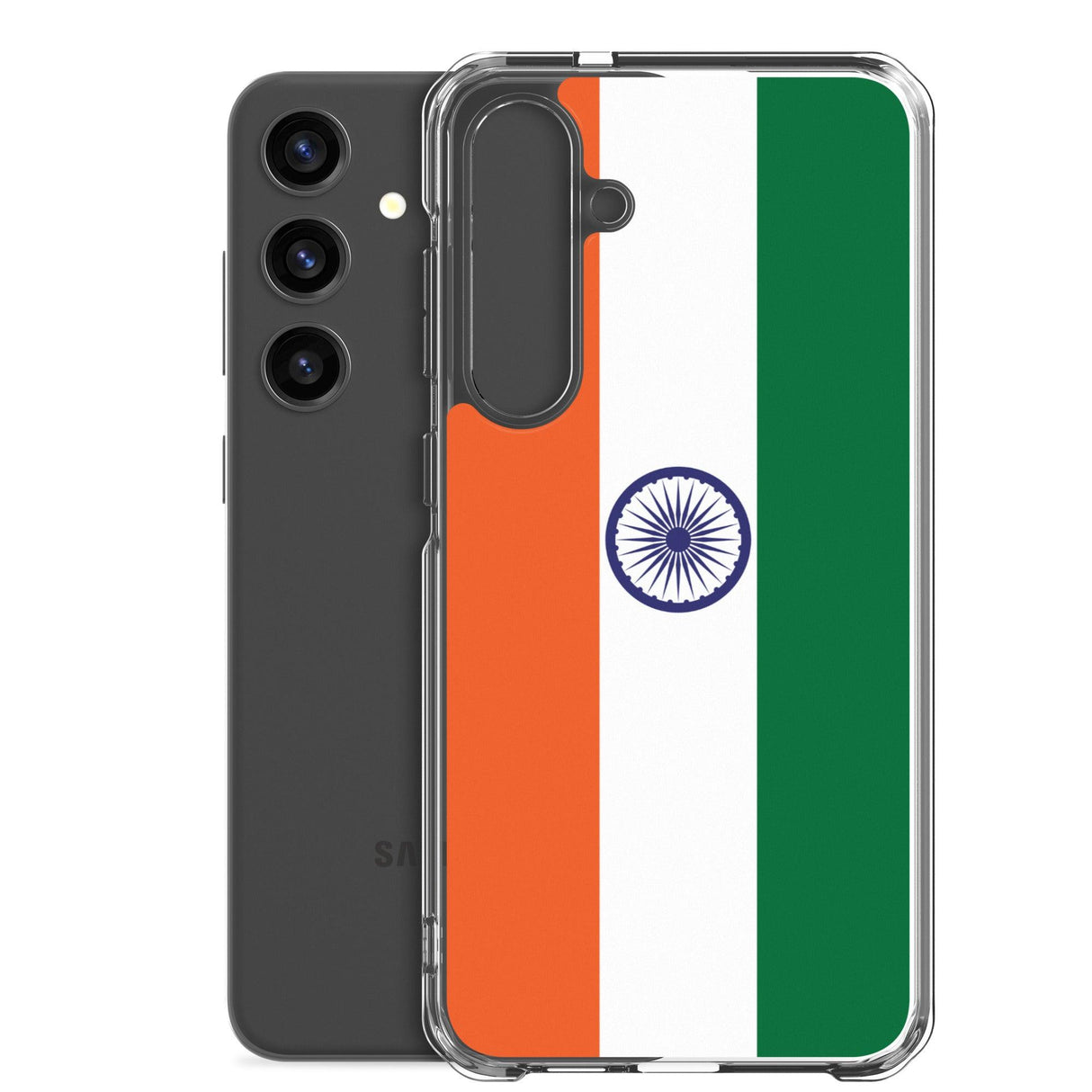 Coque Téléphone Drapeau de l'Inde - Pixelforma