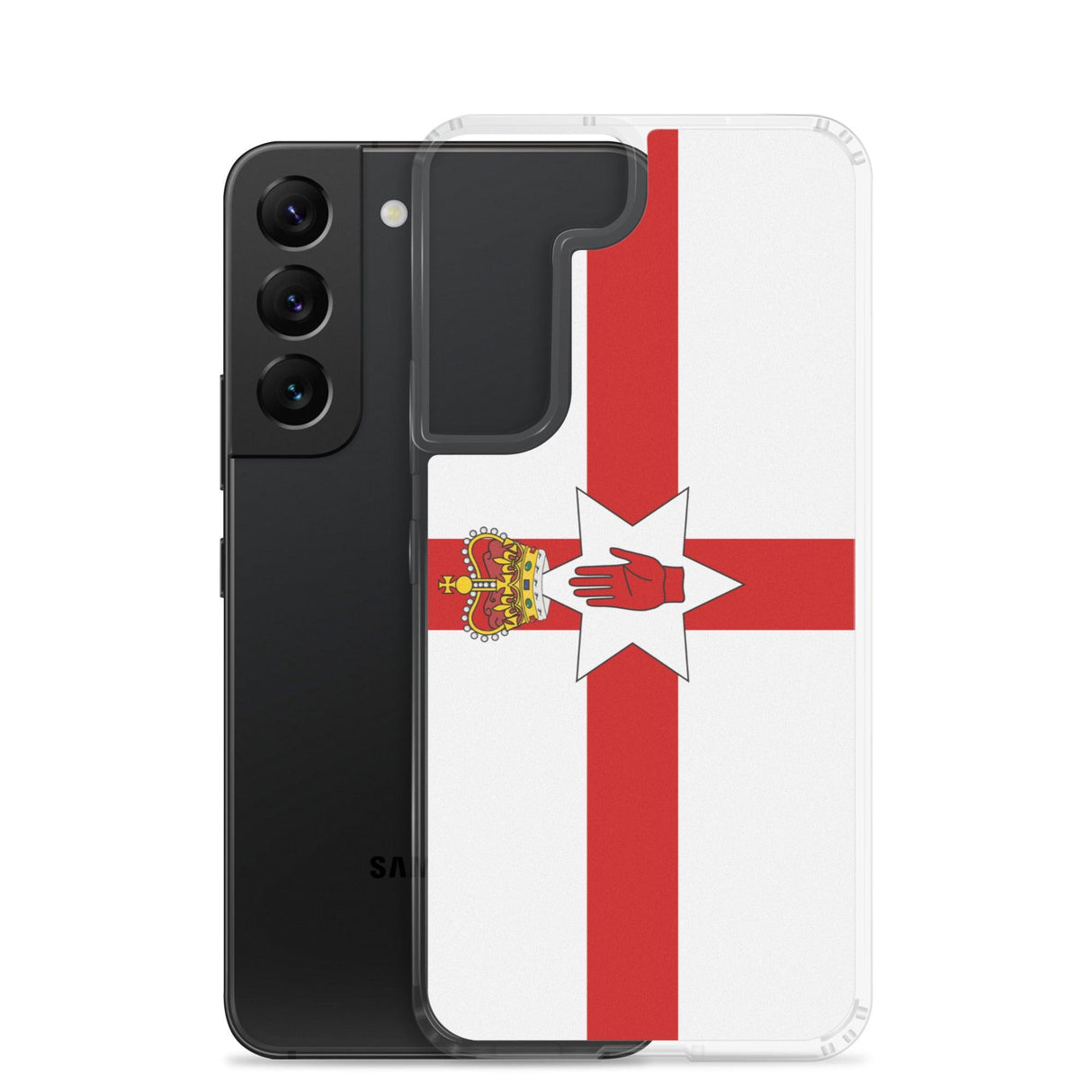 Coque Téléphone Drapeau de l'Irlande du Nord - Pixelforma