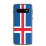 Coque Téléphone Drapeau de l'Islande - Pixelforma