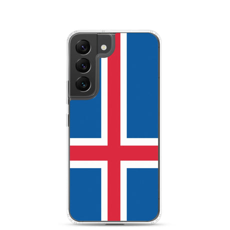 Coque Téléphone Drapeau de l'Islande - Pixelforma