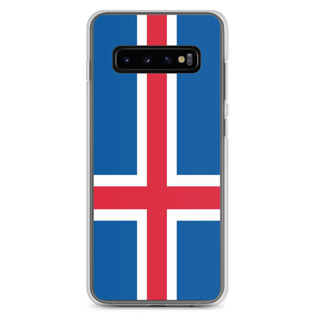 Coque Téléphone Drapeau de l'Islande - Pixelforma