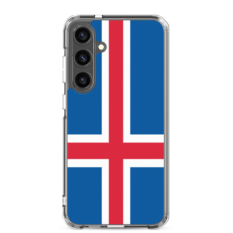 Coque Téléphone Drapeau de l'Islande - Pixelforma