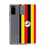 Coque Téléphone Drapeau de l'Ouganda - Pixelforma