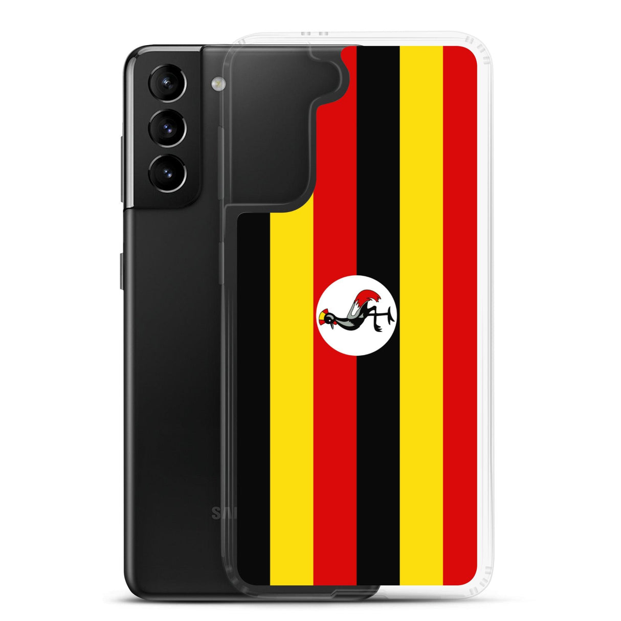 Coque Téléphone Drapeau de l'Ouganda - Pixelforma