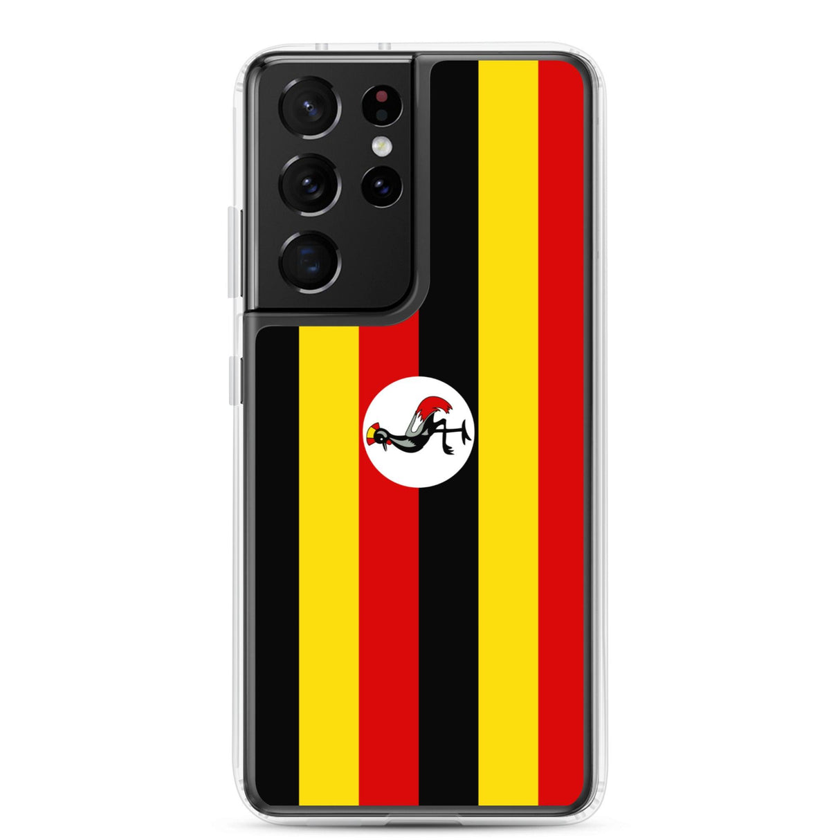 Coque Téléphone Drapeau de l'Ouganda - Pixelforma