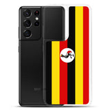 Coque Téléphone Drapeau de l'Ouganda - Pixelforma