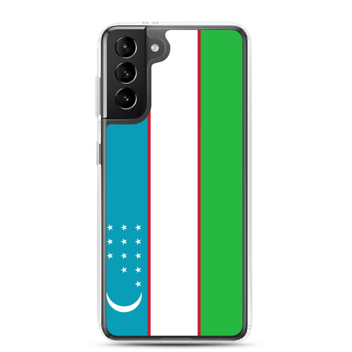 Coque Téléphone Drapeau de l'Ouzbékistan - Pixelforma