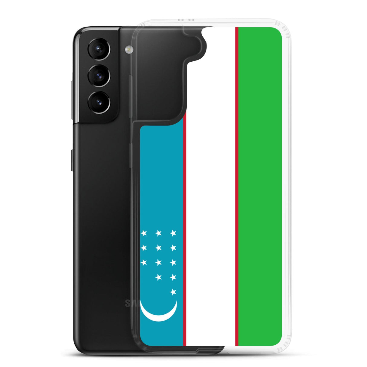 Coque Téléphone Drapeau de l'Ouzbékistan - Pixelforma