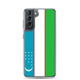 Coque Téléphone Drapeau de l'Ouzbékistan - Pixelforma