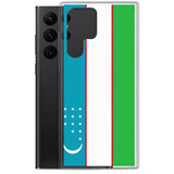 Coque Téléphone Drapeau de l'Ouzbékistan - Pixelforma