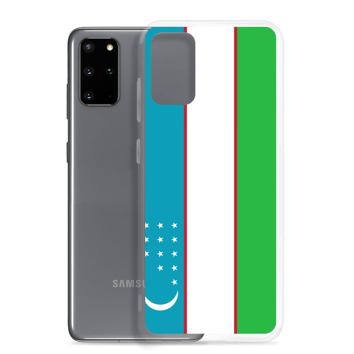 Coque Téléphone Drapeau de l'Ouzbékistan - Pixelforma