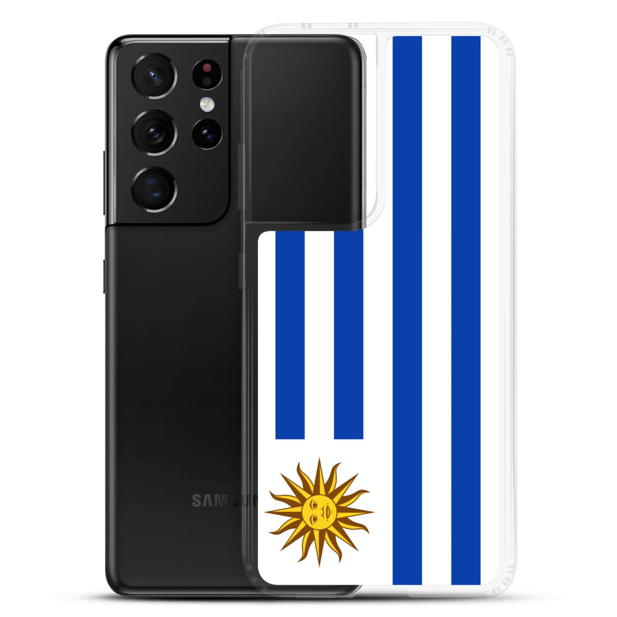 Coque Téléphone Drapeau de l'Uruguay - Pixelforma