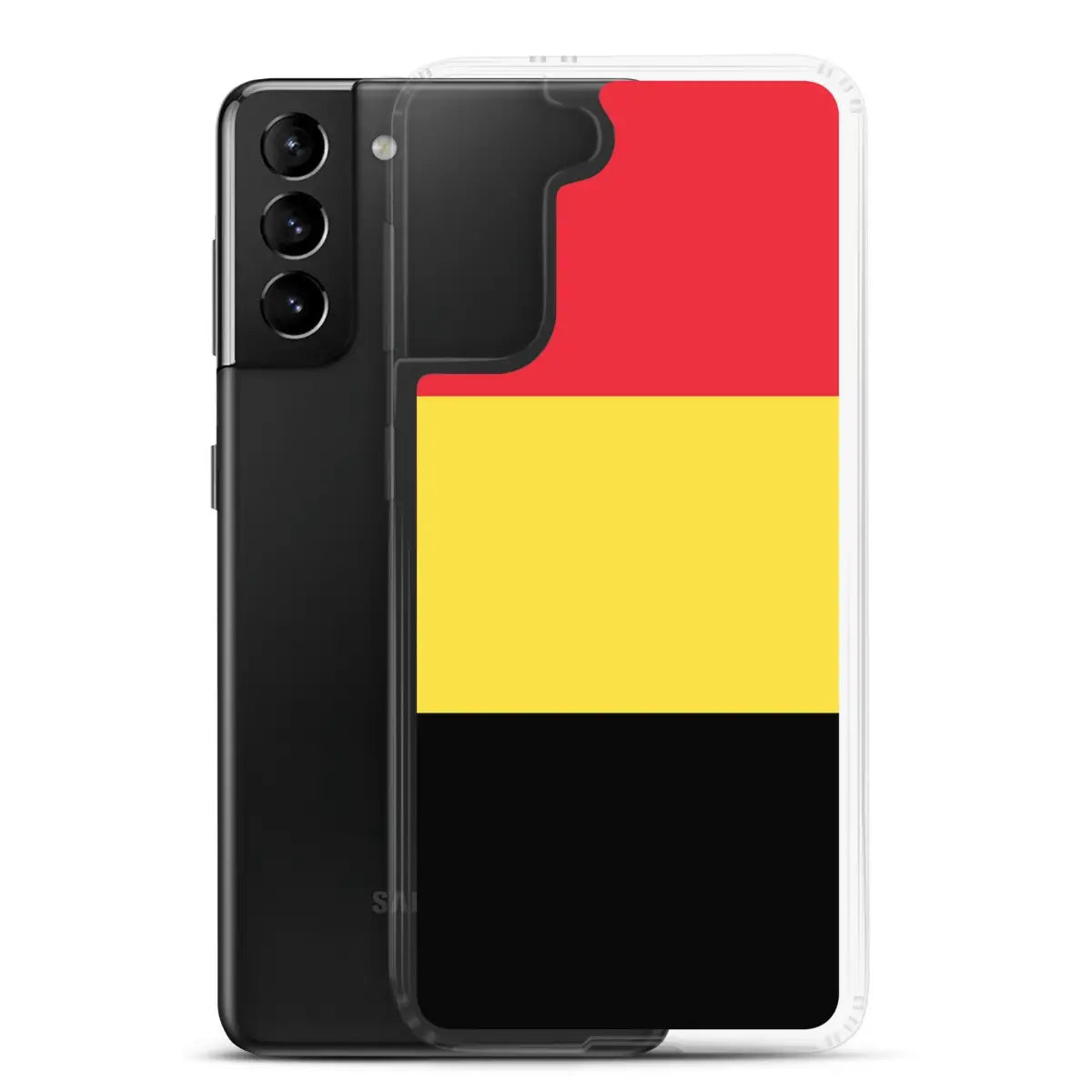 Coque téléphone drapeau de la belgique - pixelforma