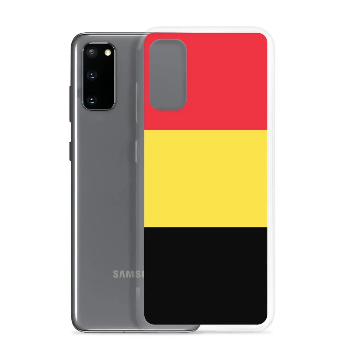Coque téléphone drapeau de la belgique - pixelforma