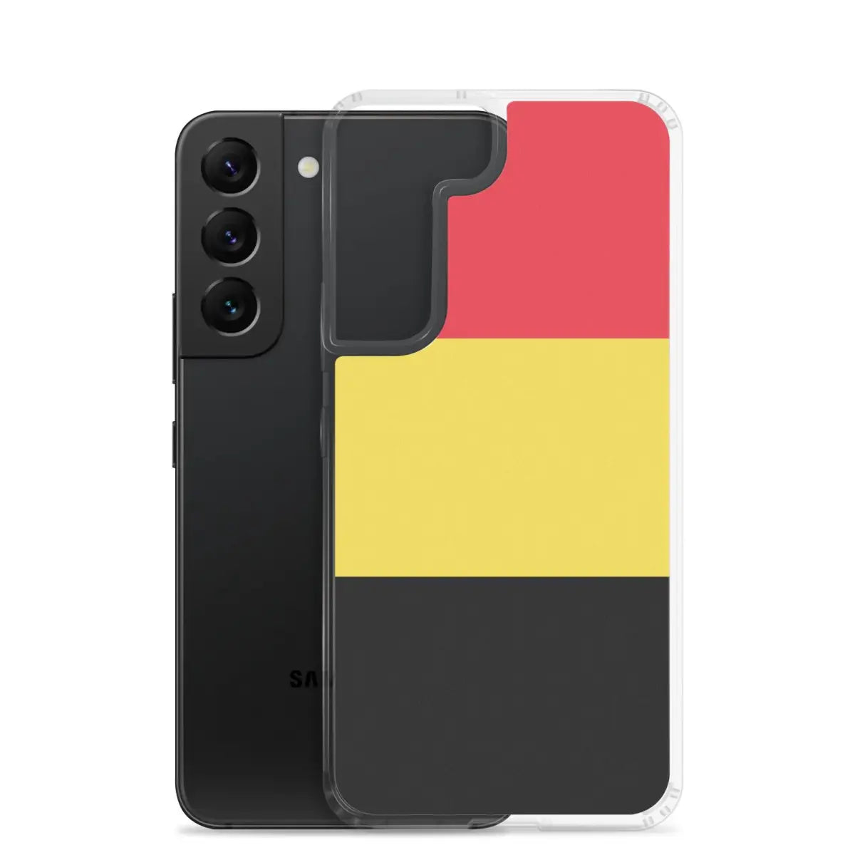 Coque téléphone drapeau de la belgique - pixelforma