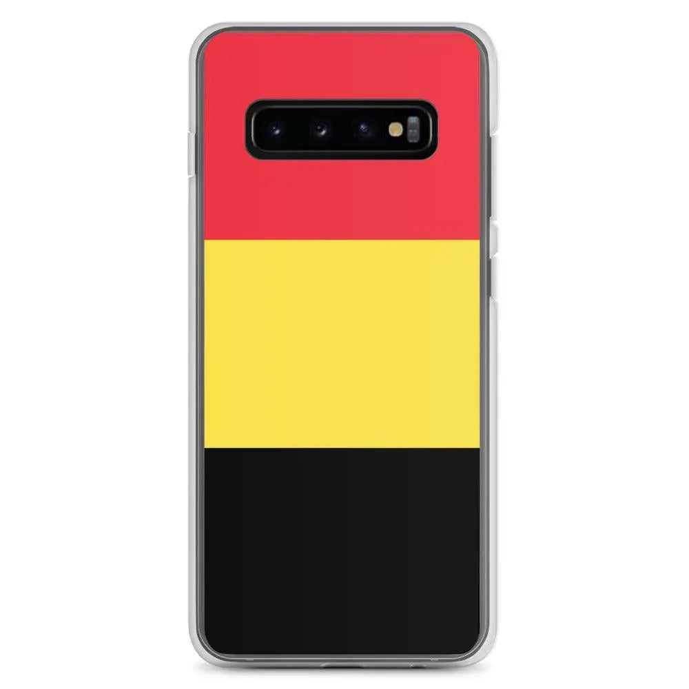 Coque téléphone drapeau de la belgique - pixelforma