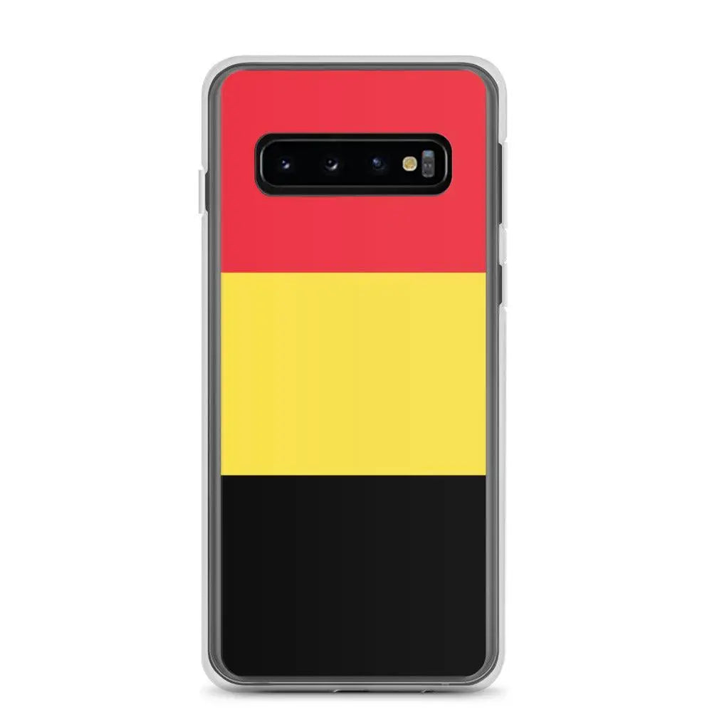 Coque téléphone drapeau de la belgique - pixelforma