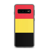 Coque téléphone drapeau de la belgique - pixelforma