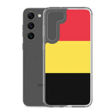 Coque téléphone drapeau de la belgique - pixelforma