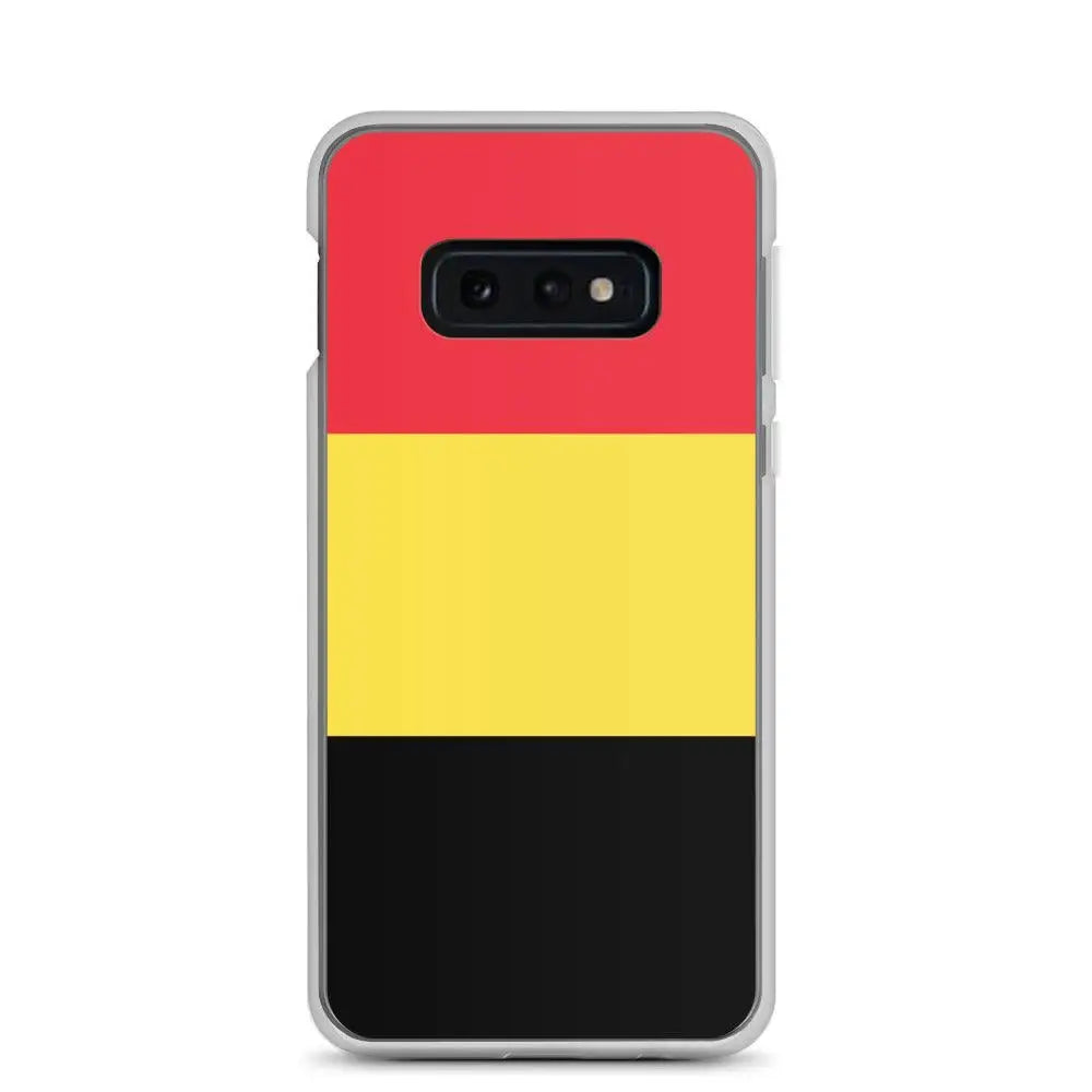 Coque téléphone drapeau de la belgique - pixelforma