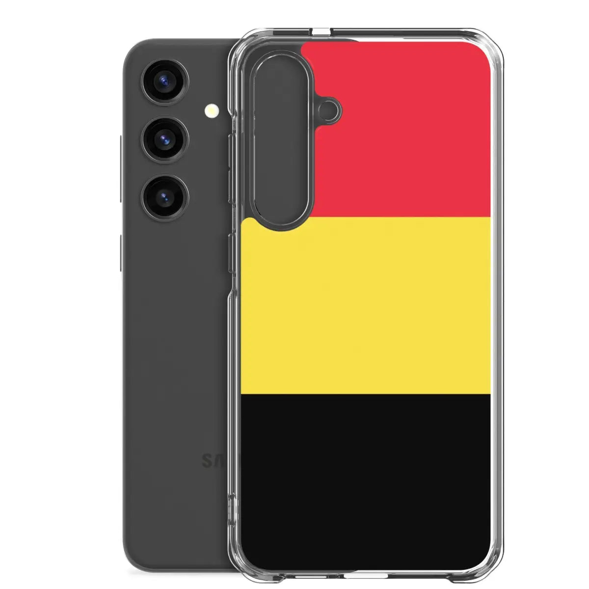 Coque téléphone drapeau de la belgique - pixelforma