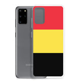 Coque téléphone drapeau de la belgique - pixelforma